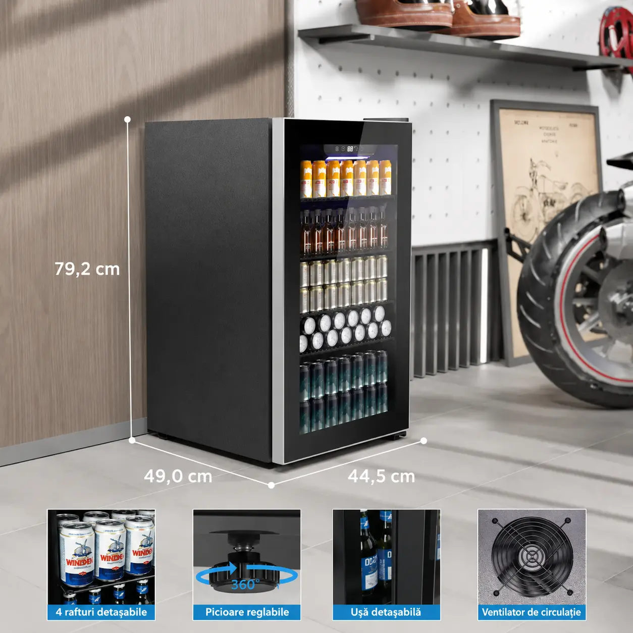 Frigider premium pentru băuturi 91 L, imaginea 5